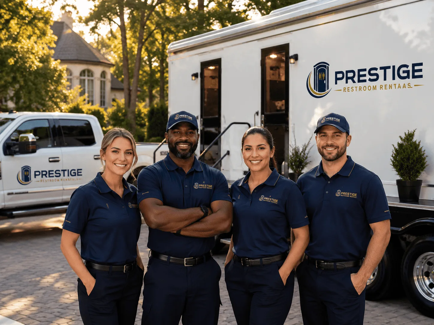 Trusted Luxury Portable Restrooms company in Perry, MI